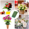 100pcs Artificial Flower Stems Durable Plastic Rods For Hydrangea Rose DIY Wedding Decor 1