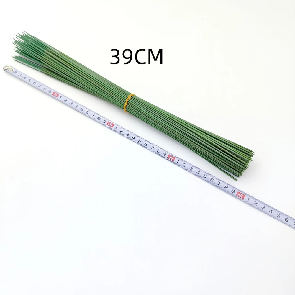 100pcs Artificial Flower Stems Durable Plastic Rods For Hydrangea Rose DIY Wedding Decor 11