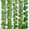 689 Ft Artificial Ivy Leaf Garland Realistic Green Silk Vine For Wall Wedding Home Decor 2