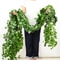 689 Ft Artificial Ivy Leaf Garland Realistic Green Silk Vine For Wall Wedding Home Decor 0