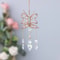Sun Moon Crystal Wind Chime Suncatcher Prism Hanging Decor For Bedroom Balcony Garden 10