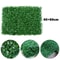 Artificial Green Wall Panels Realistic Foliage Hedge Mat For Garden Home Decor 5