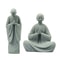 Zen Wishing Monk Resin Figurine Buddhist Micro Landscape Decor For Aquarium Garden Meditation Spa 7