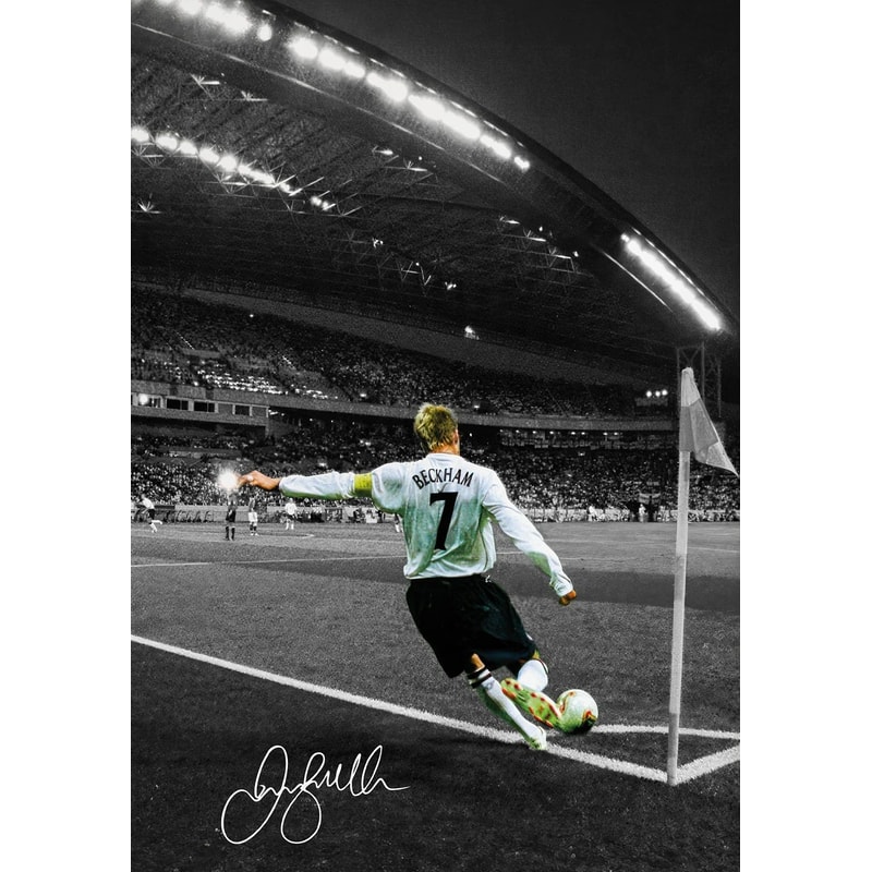 Modern Soccer Player Canvas Wall Art Football Athlete Highlight Poster For Room Decor 8