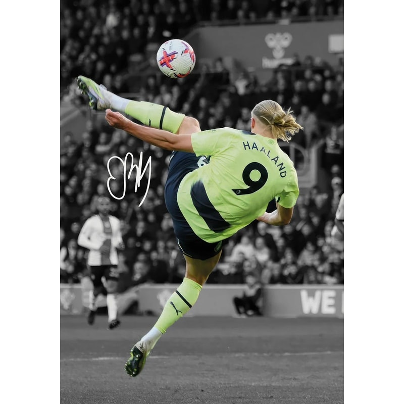 Modern Soccer Player Canvas Wall Art Football Athlete Highlight Poster For Room Decor 10