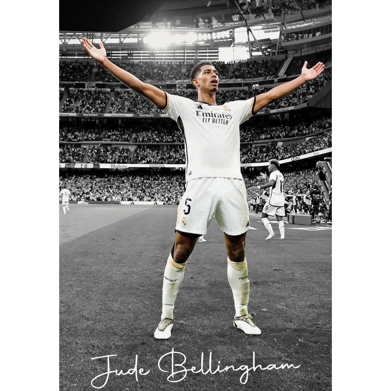 Modern Soccer Player Canvas Wall Art Football Athlete Highlight Poster For Room Decor 16