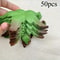Realistic Rose Leaf Decoration Set Faux Greenery Accessories For DIY Bouquet Floral Arrangements 7