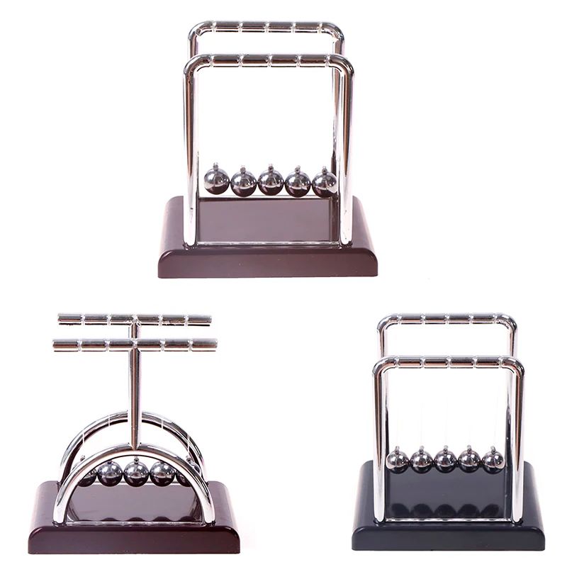Newtons Cradle Desk Toy Metal Balance Pendulum Balls For Office Home Decor 6