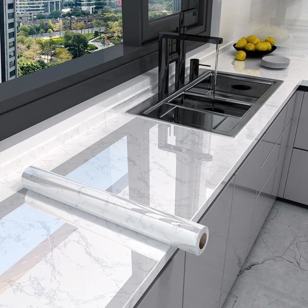 Marble Peel And Stick Wallpaper Waterproof SelfAdhesive Contact Paper For Kitchen Bathroom Decor 13