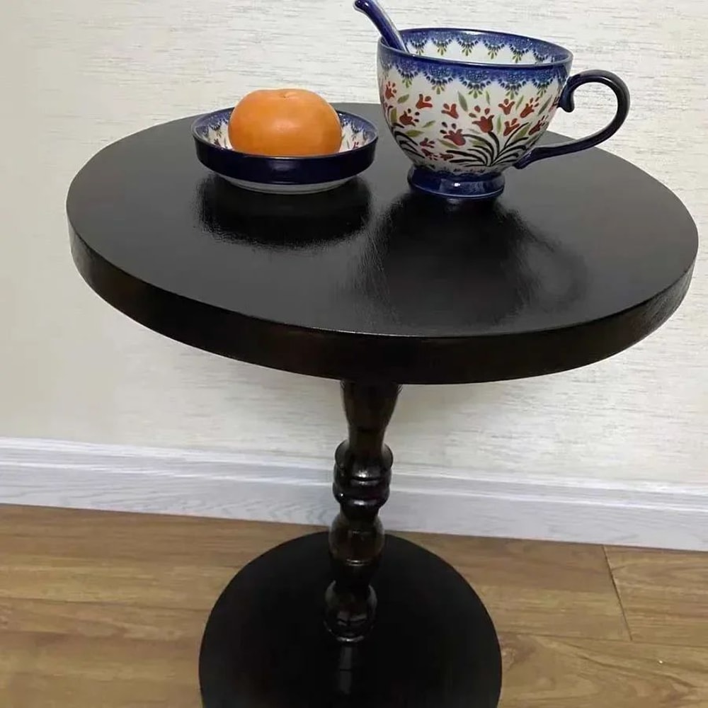 Vintage Carved Wooden Spindle Column Decorative Gourd Pillar Applique For Furniture Home Decor 2