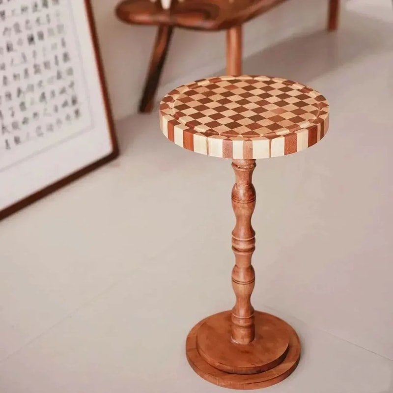 Vintage Carved Wooden Spindle Column Decorative Gourd Pillar Applique For Furniture Home Decor 5