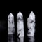 Natural Crystal Obelisk Wand Rose Quartz Amethyst Healing Point For Reiki Home Decor 20