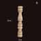 Vintage Carved Wooden Spindle Column Decorative Gourd Pillar Applique For Furniture Home Decor 8