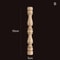 Vintage Carved Wooden Spindle Column Decorative Gourd Pillar Applique For Furniture Home Decor 19