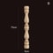 Vintage Carved Wooden Spindle Column Decorative Gourd Pillar Applique For Furniture Home Decor 23