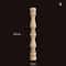 Vintage Carved Wooden Spindle Column Decorative Gourd Pillar Applique For Furniture Home Decor 21
