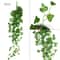 354Inch Artificial Ivy Leaf Garland Realistic Hanging Green Vine For Home Garden Decor 2