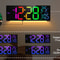 16Inch RGB LED Digital Wall Clock Large Display With Remote Alarm Temperature DST Smart Clock 6