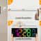 16Inch RGB LED Digital Wall Clock Large Display With Remote Alarm Temperature DST Smart Clock 8