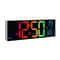 16Inch RGB LED Digital Wall Clock Large Display With Remote Alarm Temperature DST Smart Clock 12