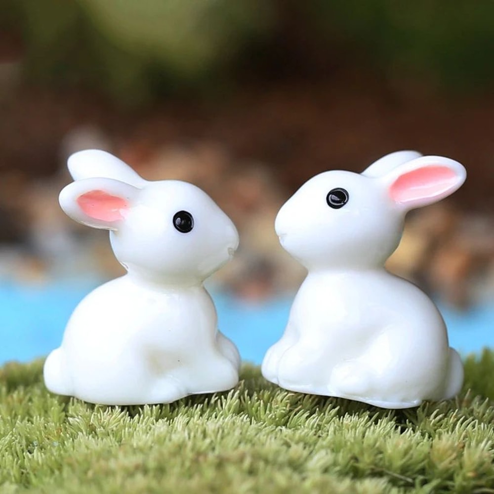 Mini Cute Animal Figurine Cat Decor Resin Fairy Garden Miniature Bonsai DIY Landscape Ornament 14