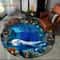 3D Underwater Dolphin Round Area Rug Ocean Illusion NonSlip Carpet For Living Room Bedroom Decor 4