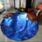 3D Underwater Dolphin Round Area Rug Ocean Illusion NonSlip Carpet For Living Room Bedroom Decor 15