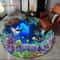 3D Underwater Dolphin Round Area Rug Ocean Illusion NonSlip Carpet For Living Room Bedroom Decor 20