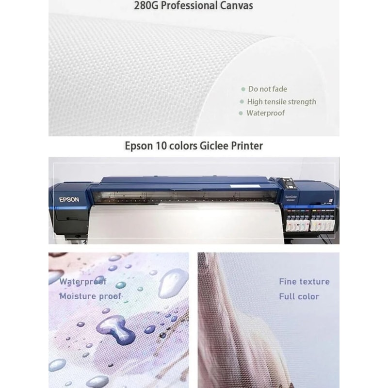 Scarface Al Pacino Canvas Poster Gangster Movie Wall Art Print Home Decor 4