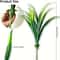 EverGreen UVResistant Artificial Plants Tall Grass Tropical Flowers Shrubs For Indoor Outdoor De 8