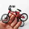 Vintage Bicycle Model Metal Alloy Mini Decorative Display Garden Accent 0