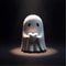 Sassy Halloween Ghost Figurine Funny Middle Finger Cute Spooky Tabletop Decor 3