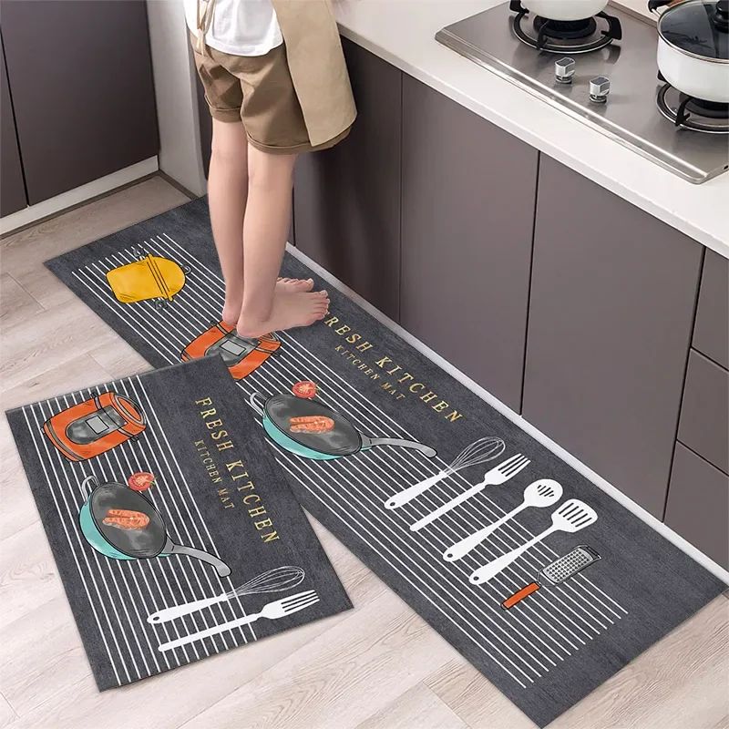 UltraComfort AntiSlip Washable Area Rug Soft Long Kitchen Bedroom Hallway Floor Mat 13