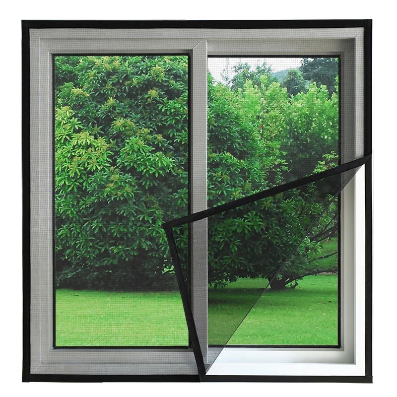 Custom Fit SelfAdhesive Mosquito Window Screen AntiInsect Mesh Net For Windows Doors 3