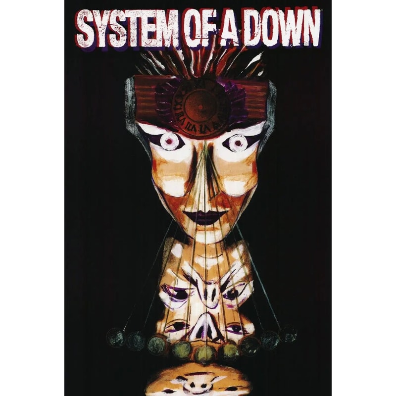 System Of A Down Band Poster Canvas Heavy Metal Music Wall Art For Bedroom Living Room Home Decor 13