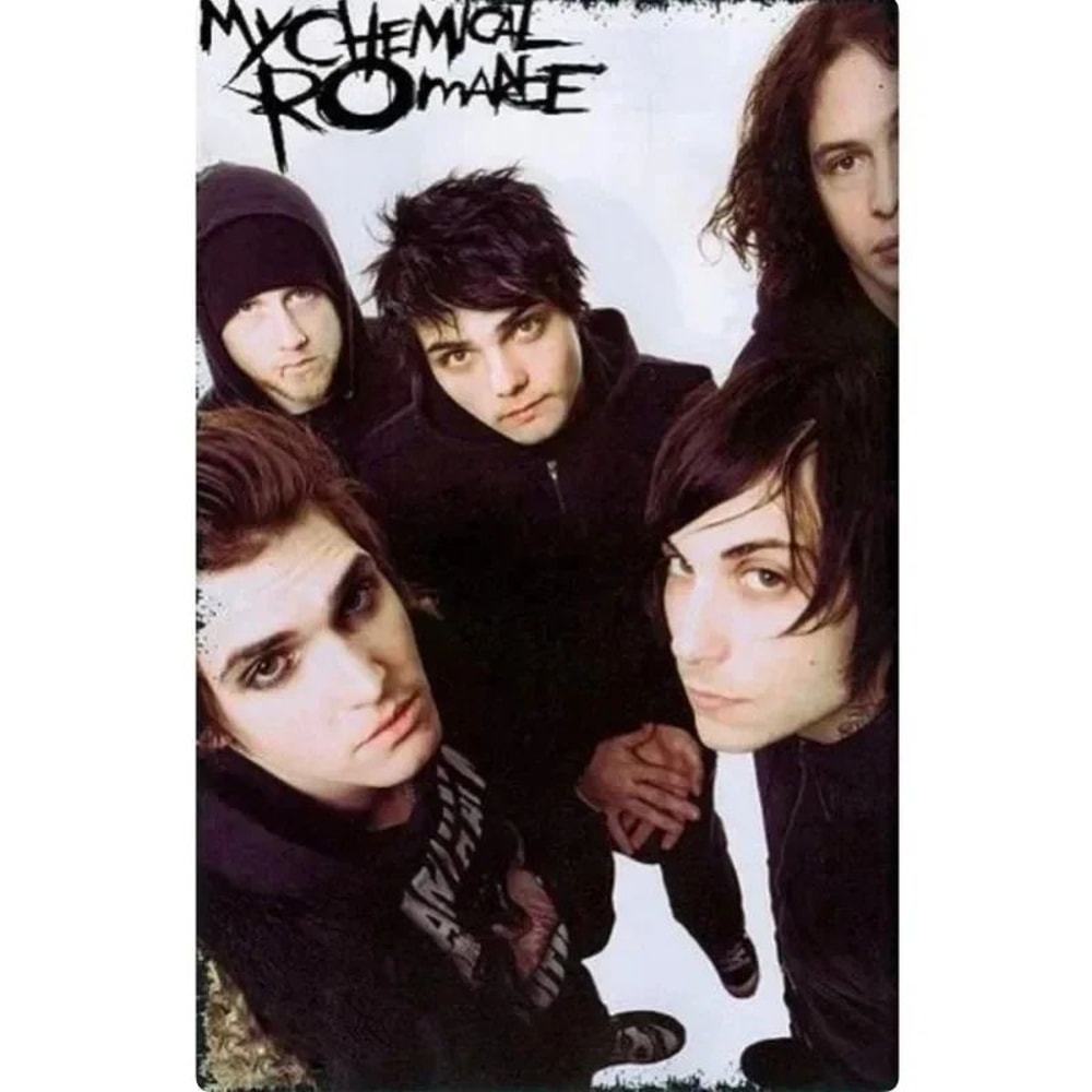 My Chemical Romance Band Poster Canvas MCR Singer Rock Music Wall Art For Bedroom Living Room Dec 13