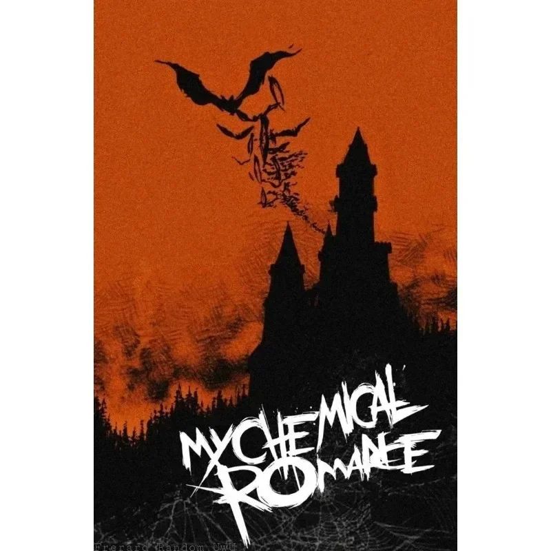 My Chemical Romance Band Poster Canvas MCR Singer Rock Music Wall Art For Bedroom Living Room Dec 14
