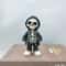 Cool Skeleton Resin Figurine Mini Skull Statue Halloween Desk Decor Gothic Home Ornament 8