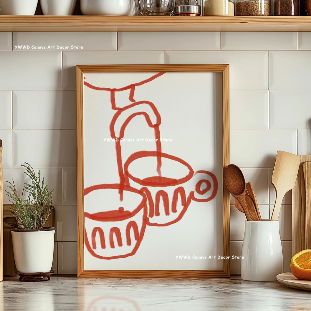 Buongiorno Espresso Canvas Print Coffee Kitchen Wall Art Poster For Cafe Modern Home Decor 21