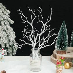 artificial antler branch decor – faux plastic tree stems for wedding, christmas & winter table centerpieces