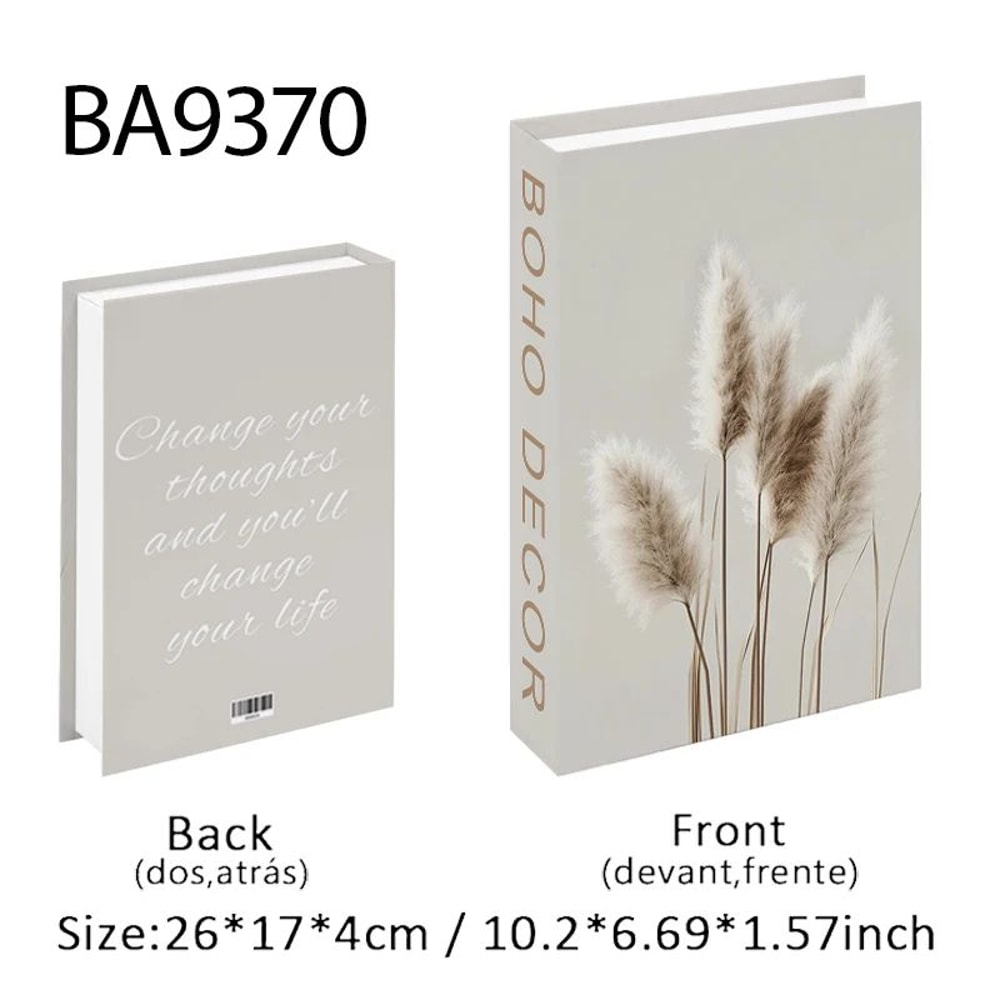 Luxury Fashion Decorative Book Box Matisse Style Fake Books Storage For Coffee Table Home Decor 18