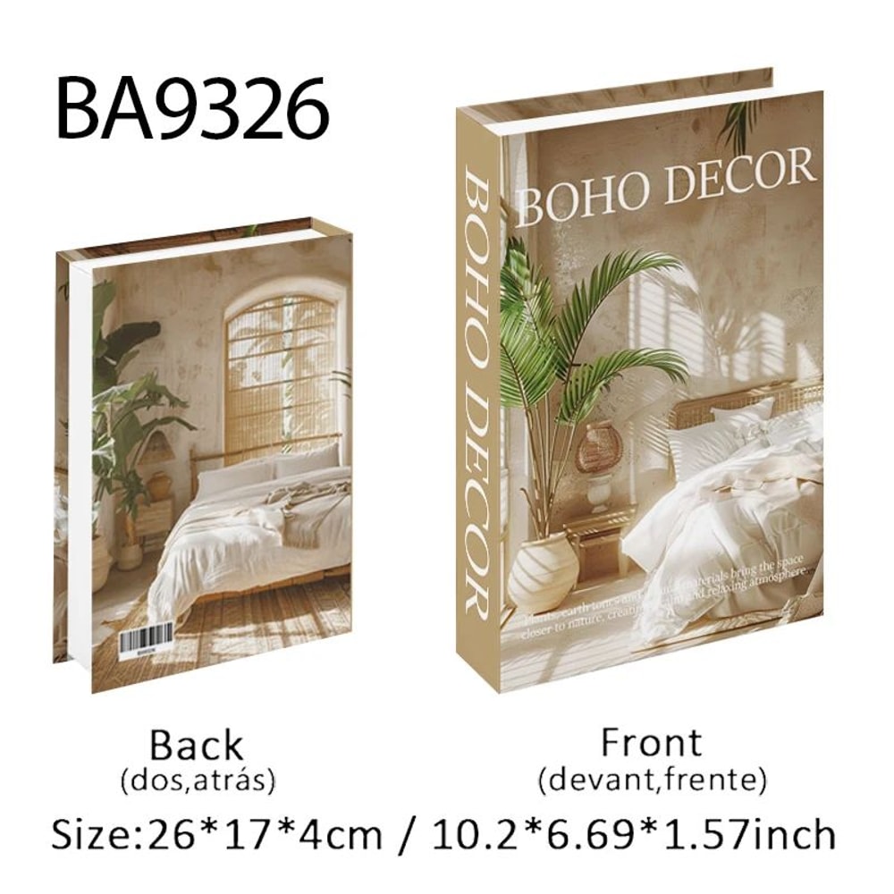 Luxury Fashion Decorative Book Box Matisse Style Fake Books Storage For Coffee Table Home Decor 11