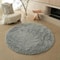 Soft Plush Kids Round Rug Fluffy Nursery Carpet For Baby Room Bedroom Play Mat Decor 12