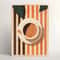 Retro Coffee Stripe Canvas Poster Minimalist Kitchen Wall Art For Cafe Coffee Lover Decor 16