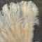 Luxury Ostrich Feather Fan Large Folding Dance Fan For Stage Carnival Performance 1