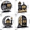 Black Gold Ramadan Countdown Calendar Acrylic Eid Mubarak Decor With Replaceable Numbers 3