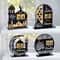 Black Gold Ramadan Countdown Calendar Acrylic Eid Mubarak Decor With Replaceable Numbers 4