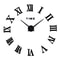 Modern 3D DIY Wall Clock Large Acrylic Mirror Sticker Quartz Clock For Living Room Home Decor 9