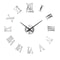 Modern 3D DIY Wall Clock Large Acrylic Mirror Sticker Quartz Clock For Living Room Home Decor 10