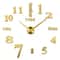 Modern 3D DIY Wall Clock Large Acrylic Mirror Sticker Quartz Clock For Living Room Home Decor 19